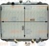 BEHR HELLA SERVICE 8MK 376 763-341 Radiator, engine cooling
